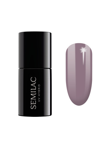 SEMILAC 373  Uv Gel Polish Moderate Burgundy Гел лак  7ml