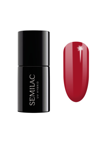 SEMILAC 401  Uv Gel Polish Raspberry Wine Гел лак  7ml