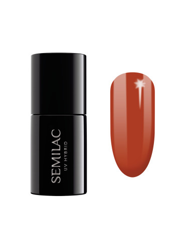 SEMILAC 402  Uv Gel Polish Spicy Pumpkin Гел лак  7ml