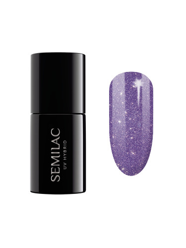 SEMILAC 329  Uv Gel Polish Brave Violet Гел лак  7ml