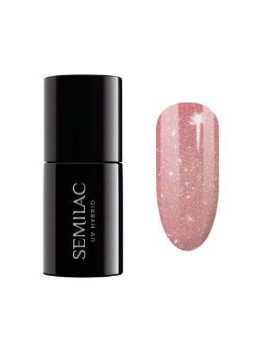 SEMILAC 332  Uv Gel Polish Pink My Dust Гел лак  7ml