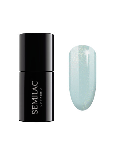 SEMILAC 323  Uv Gel Polish Icy Mint Shimmer Гел лак  7ml