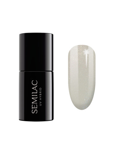 SEMILAC 328  Uv Gel Polish Chilled Beige Shimmer  Гел лак  7ml