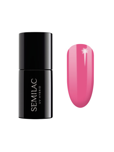 SEMILAC 391  Uv Gel Polish Raspberry Charm Гел лак  7ml