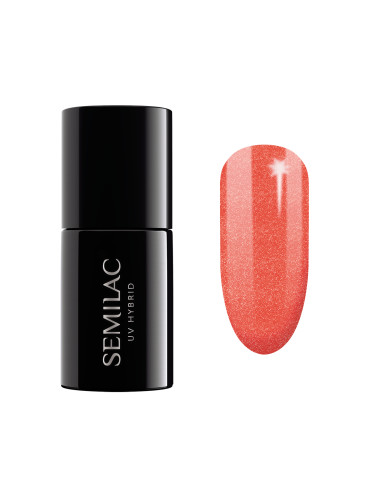 SEMILAC 392  Uv Gel Polish Red Heartbreaker Гел лак  7ml