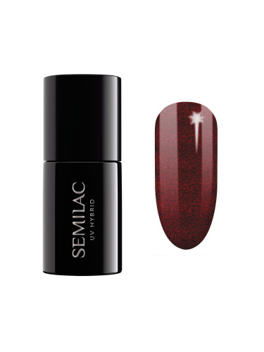 SEMILAC 306  Uv Gel Polish Divine Red Гел лак  7ml