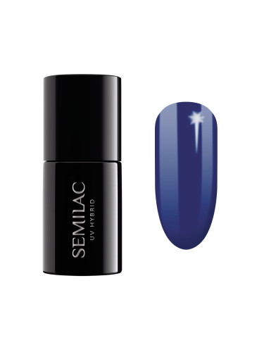 SEMILAC 308  Uv Gel Polish Festive Blue Гел лак  7ml