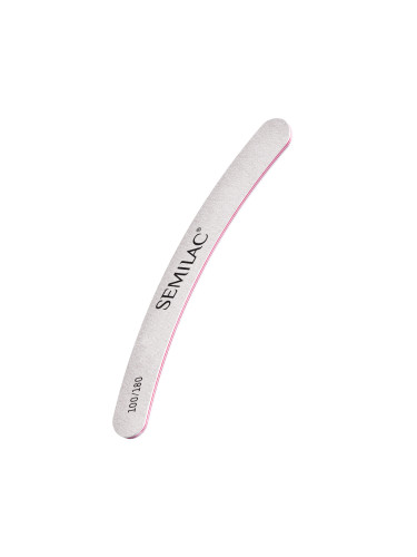 SEMILAC Nail File Banana 100/180 SEMILAC Quality Пила за нокти дамски  