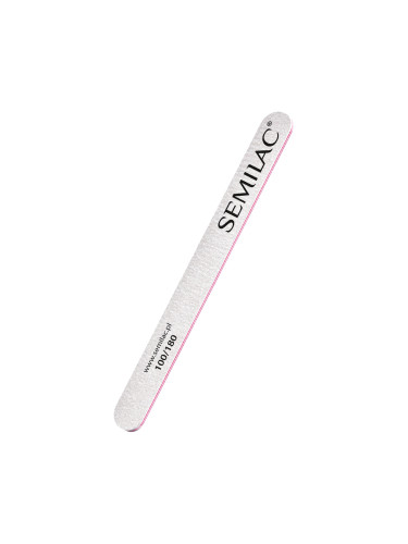 SEMILAC Nail File Straight 100/180 SEMILAC Quality Пила за нокти дамски  