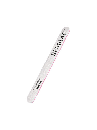 SEMILAC Nail File Straight  180/240 SEMILAC Quality Пила за нокти дамски  