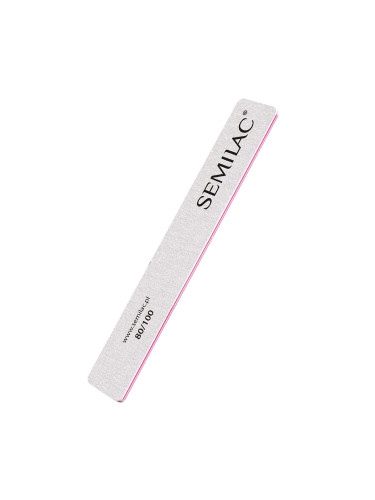 SEMILAC Nail File Wide  80/100 SEMILAC Quality Пила за нокти дамски  