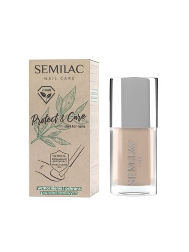 SEMILAC  Protect & Care  Nail Conditioner Продукт за нокти-др,  7ml