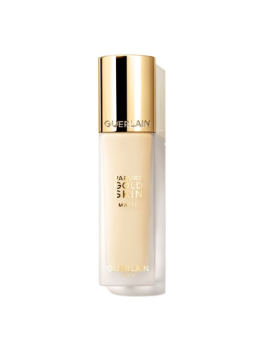 GUERLAIN Parure Gold Skin Matte Foundation дълготраен матиращ фон дьо тен SPF 15 цвят 0W 35 мл.