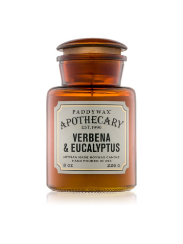 Paddywax Apothecary Verbena & Eucalyptus ароматна свещ 226 гр.