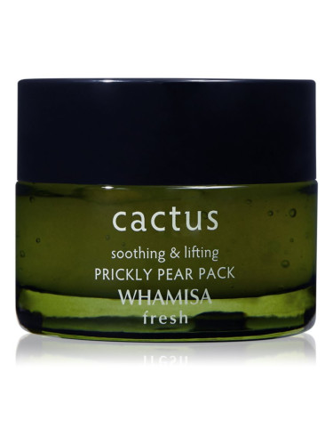 WHAMISA Cactus Prickly Pear Pack хидратираща гел маска интензивно възстановяване и разтягане на кожата 30 гр.
