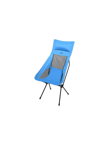 Сгъваем къмпинг стол син 105 см