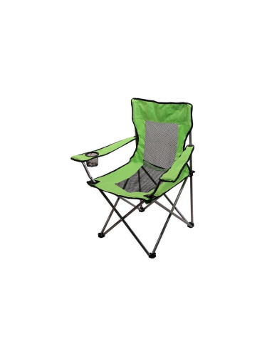 Сгъваем къмпинг стол зелен