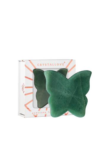 CRYSTALLOVE Butterfly Aventurine Gua Sha Масажори дамски  