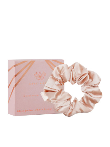 CRYSTALLOVE Silk Scrunchie - Gold Аксесоари дамски  