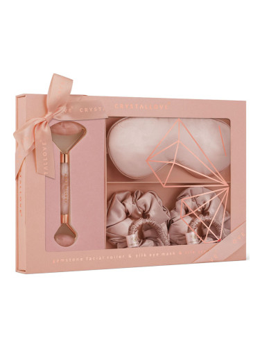 КОМПЛЕКТ CRYSTALLOVE Rose Quartz Home Spa Set Комплект дамски  