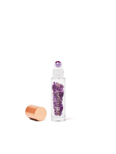 CRYSTALLOVE Amethyst Oil Bottle  КОЗМЕТИЧНА БУТИЛКА дамски  