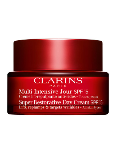 CLARINS Super Restorative Day Cream- Spf15 Дневен крем дамски 50ml