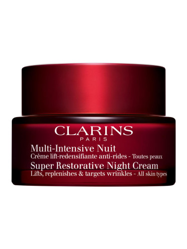 CLARINS Super Restorative Night Cream- All Skin Types Нощен крем дамски 50ml