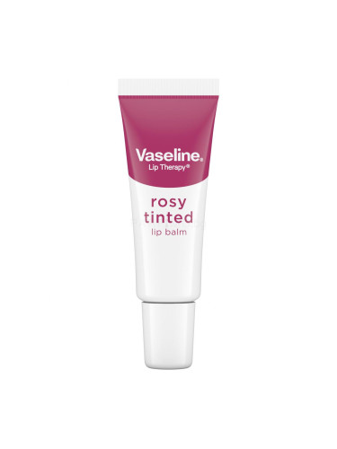 Vaseline Lip Therapy Rosy Tinted Lip Balm Tube Балсам за устни за жени 10 g