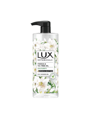 LUX Botanicals Freesia & Tea Tree Oil Daily Shower Gel Душ гел за жени 750 ml