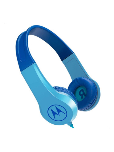 Слушалки за деца с кабел Motorola Squads 200BL сини