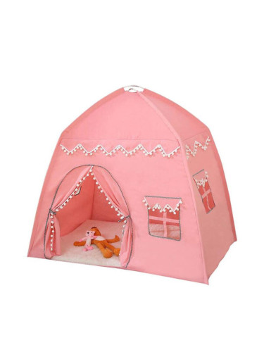 Детска палатка - къщичка за игри, Розова