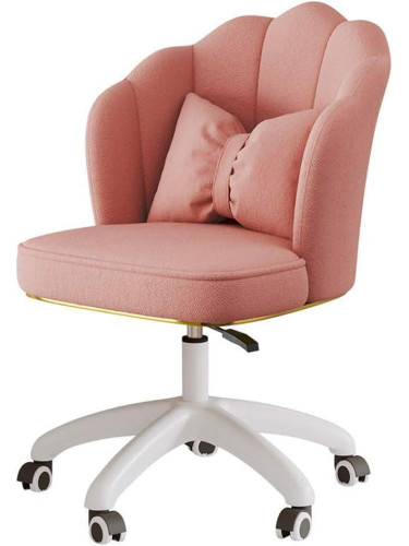 Детско въртящо се кресло - Санти, розово