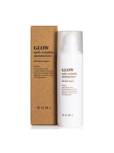 RUMI Дълбоко Хидратиращ Дневен Крем За Лице Glow Дневен крем дамски 30ml