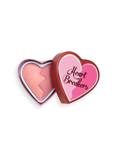 I HEART REVOLUTION Heartbreakers Matte Blush Independent Руж компактен  10gr