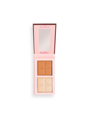 I HEART REVOLUTION Chocolate Contour Palette Light Бронзиращо покритие  7gr