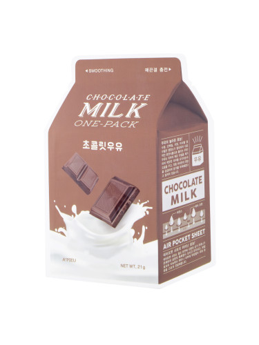 A'PIEU Chocolate Milk One-Pack Маска за лице дамски  