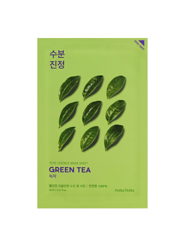 HOLIKA HOLIKA Pure Essence Mask Sheet - Green Tea Маска за лице дамски  