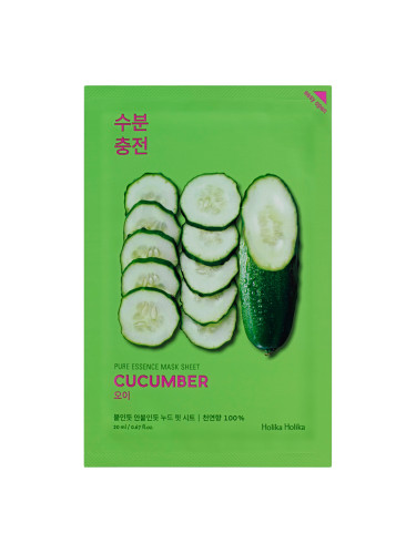HOLIKA HOLIKA Pure Essence Mask Sheet - Cucumber Маска за лице дамски  