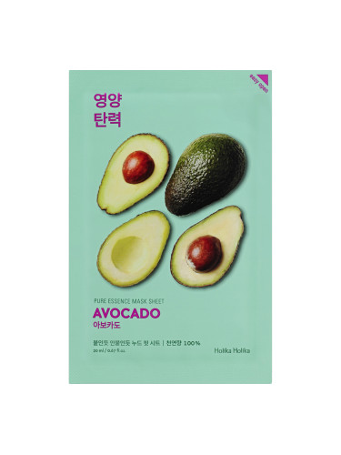 HOLIKA HOLIKA Pure Essence Mask Sheet - Avocado Маска за лице дамски  