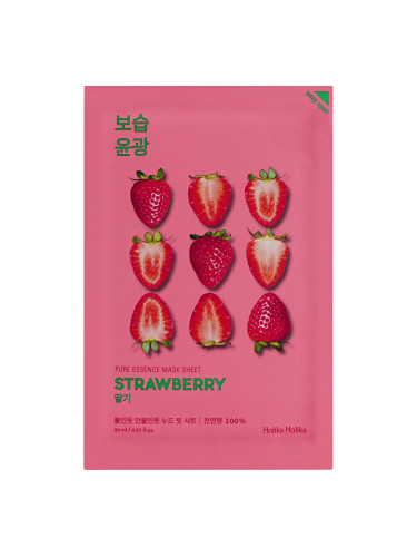 HOLIKA HOLIKA Pure Essence Mask Sheet - Strawberry Маска за лице дамски  