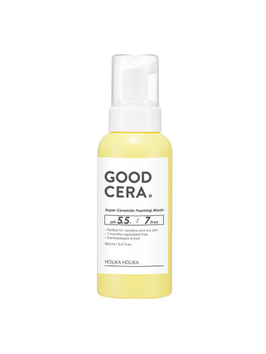 HOLIKA HOLIKA Good Cera Super Ceramide Foaming Wash Почистваща пяна дамски 160ml