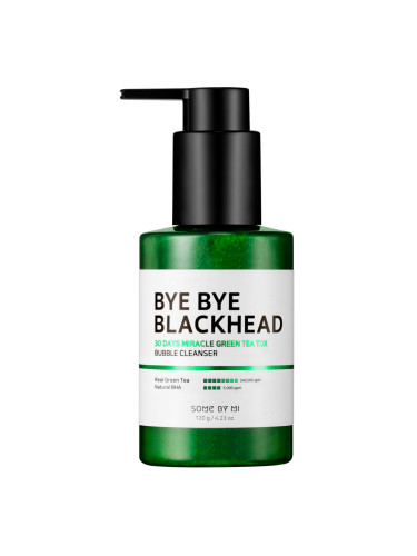 SOME BY MI Bye Bye Blackhead 30 Days Miracle Green Tea Tox Bubble Cleanser Почистващ гел унисекс 120gr