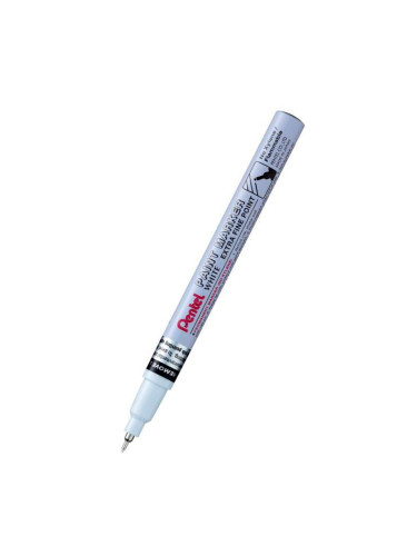 Paint маркер Pentel MFP10 0.6мм объл бял