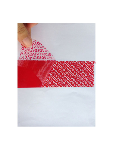 Тиксо Secure tape void 35/33 червено