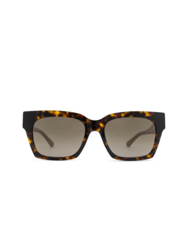 Jimmy Choo Jo/S ONS HA 52 - правоъгълна слънчеви очила, дамски, кафяви