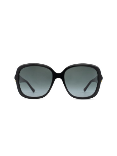 Jimmy Choo Sadie/S 807 9O 56 - квадратна слънчеви очила, дамски, черни