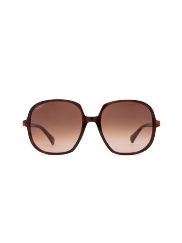 Max Mara Emme8 MM 0036/S 56F 58 - квадратна слънчеви очила, дамски, кафяви