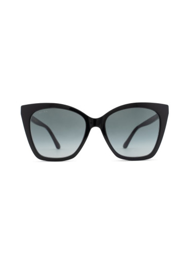 Jimmy Choo Rua/G/S 807 9O 56 - квадратна слънчеви очила, дамски, черни