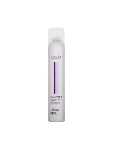 Londa Professional Dramatize It X-Strong Hold Mousse Втвърдител за коса за жени 500 ml