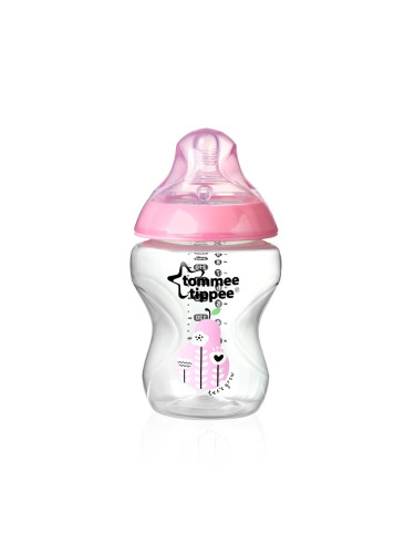 Шише за хранене Tommee Tippee Closer to Nature Easi Vent, 260 мл, круша